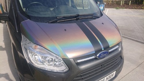 Bonnet wrapping photo 3